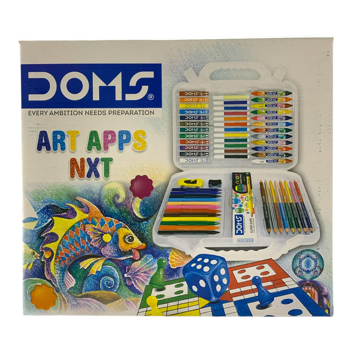 DOMS Art Apps NXT 9-in-1 Art & Craft Kit || مجموعة دومز الفنية 9 قطعة