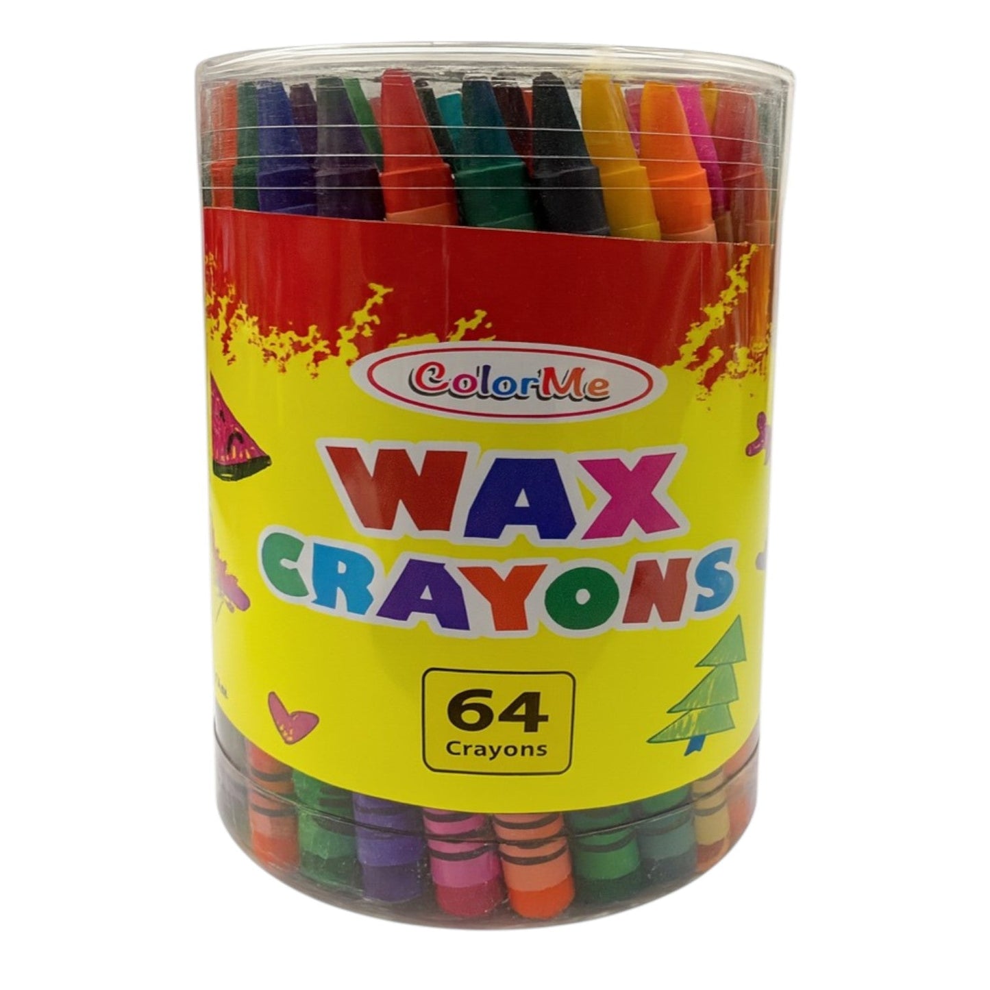 A&T Colored Wax Crayons 64 Colors || الوان شمعية اي اند تي 64 لون