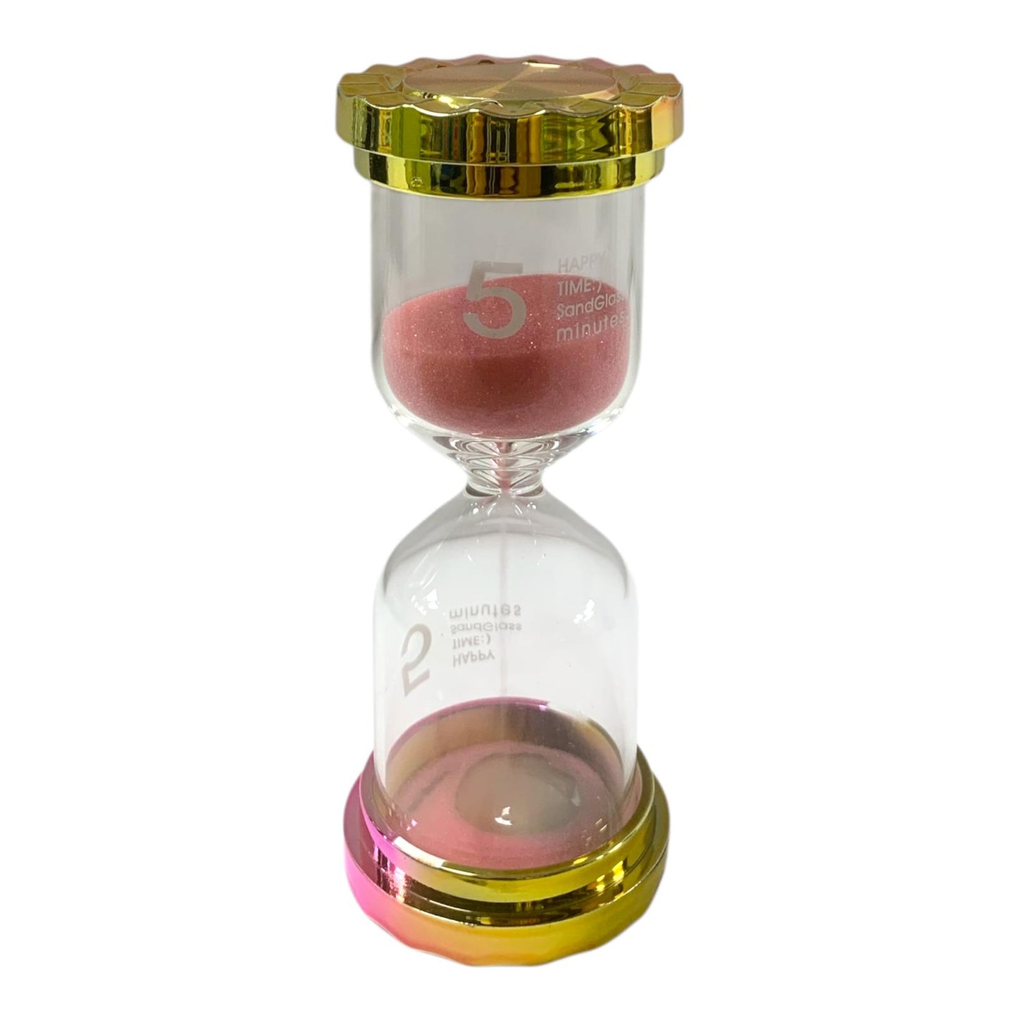A&T Pink Sand Timer for Tea 5-Minute Hourglass || ساعة رملية اي اند تي 5 دقائق لون وردي