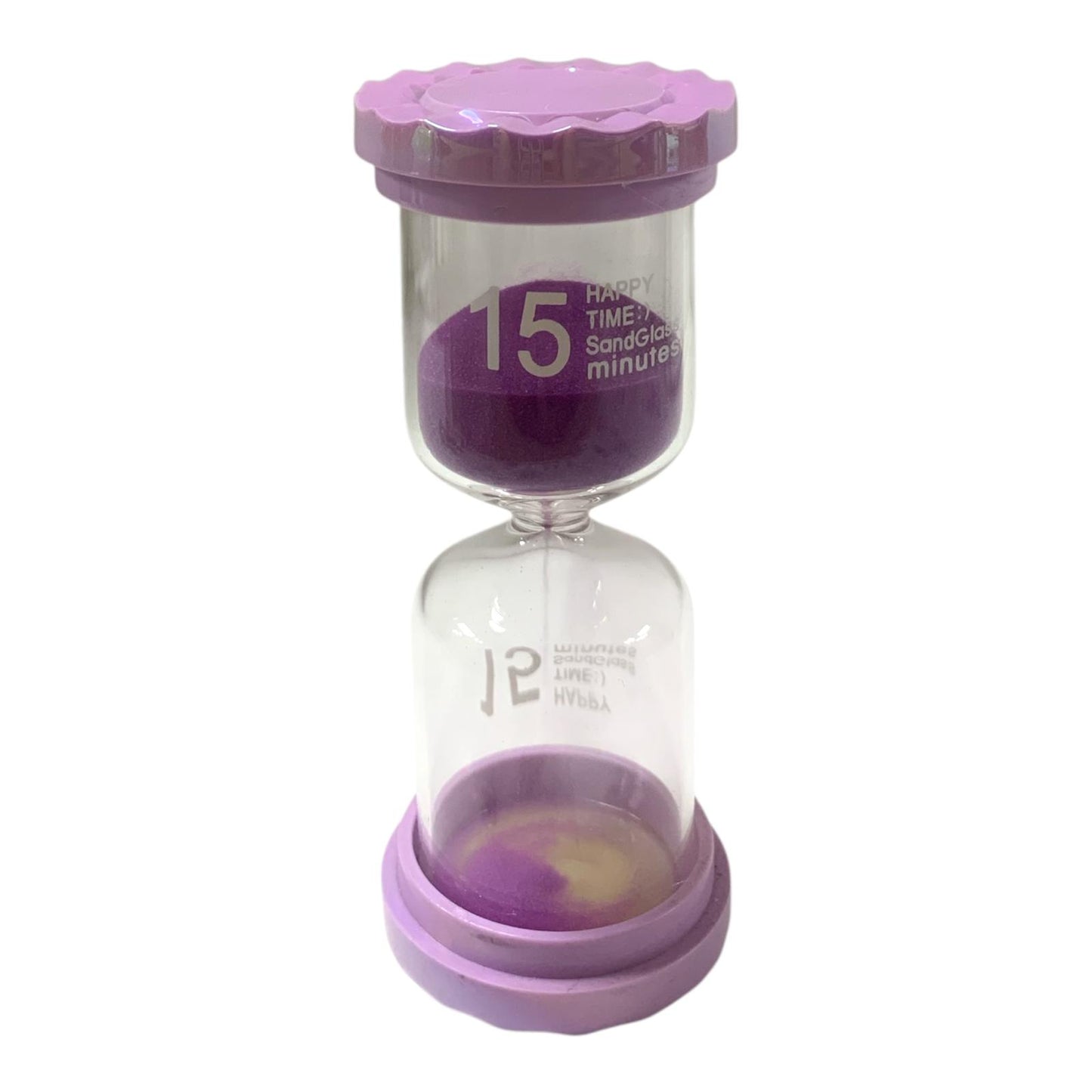 A&T Purple Sand Timer for Tea 15-Minute Hourglass || ساعة رملية اي اند تي 15 دقيقة لون بنفسجي