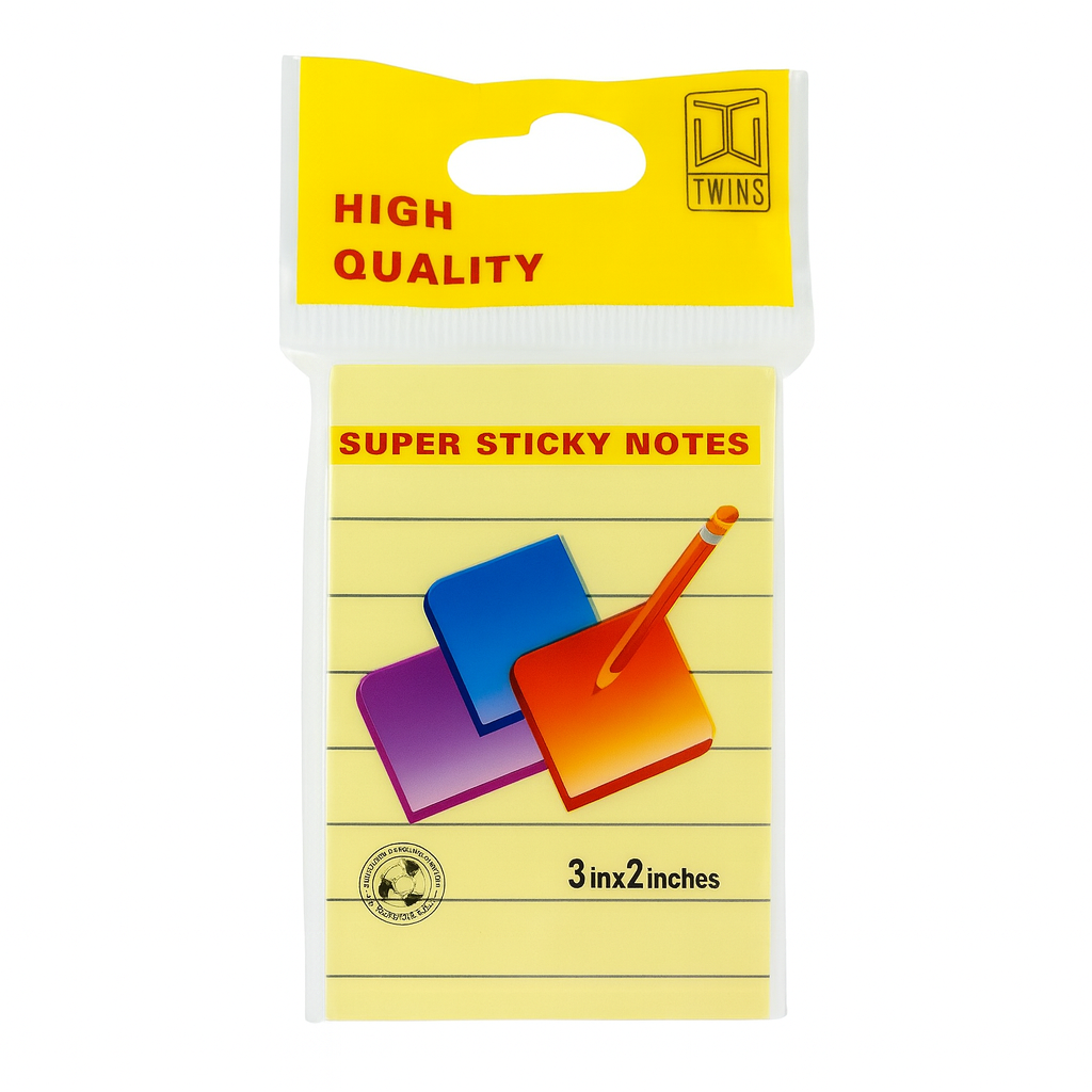 A&T Sticky Note Pastel Colors 3x2 || ورق ملاحظات لاصق ستيكي نوت الوان باستيل حجم 2*3
