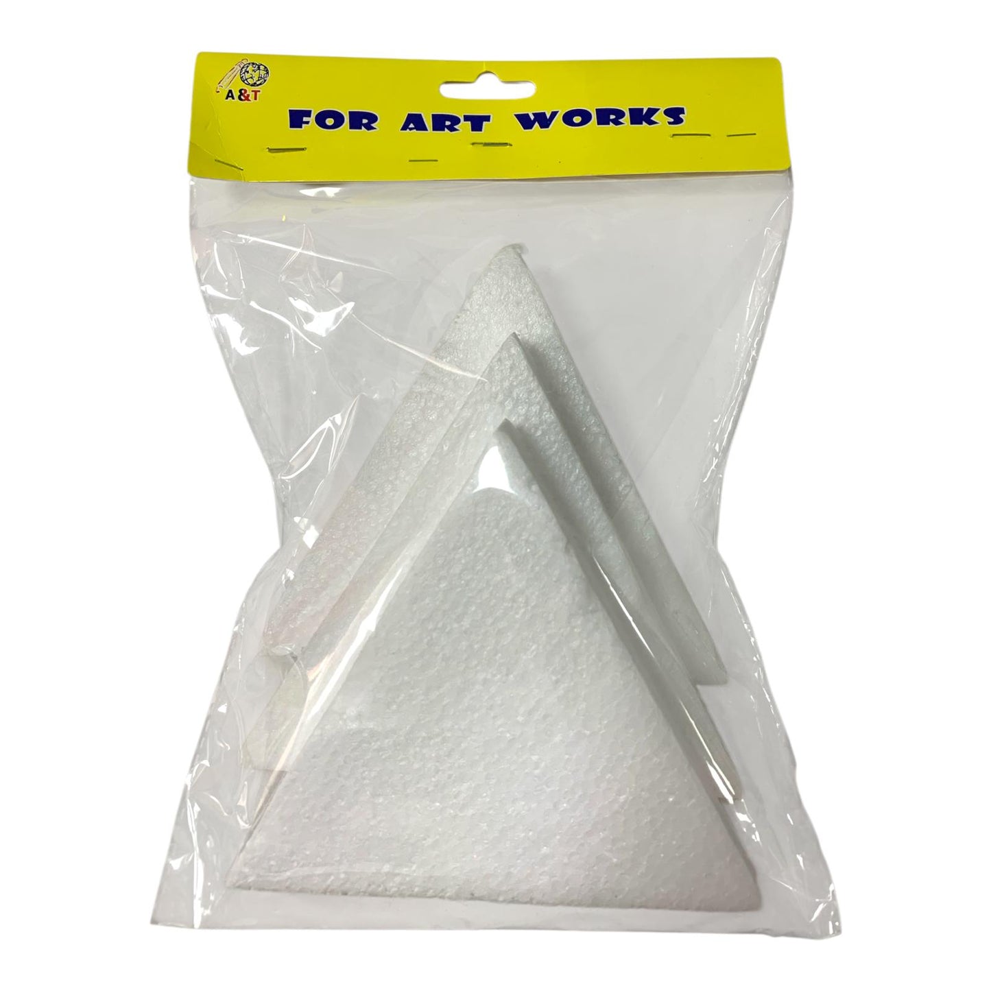 A&T Foam Triangles 13 cm || اشكال فلين اي اند تي مثلثات 13 سم