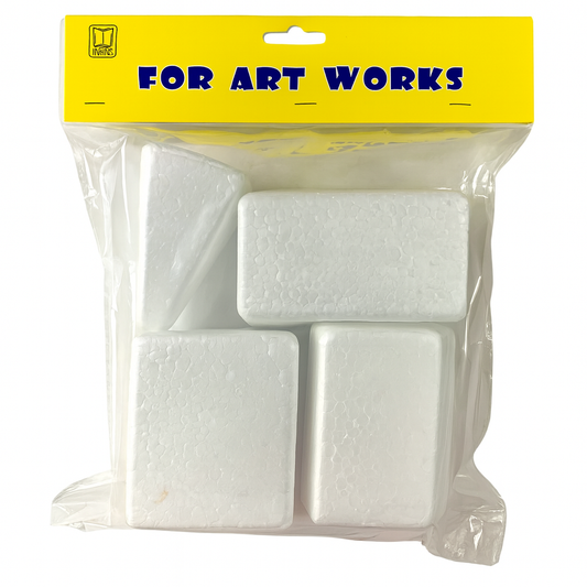 A&T Foam Geometric Shapes 4 Pcs || اشكال فلين اي اند تي هندسية كبيرة 4 حبة