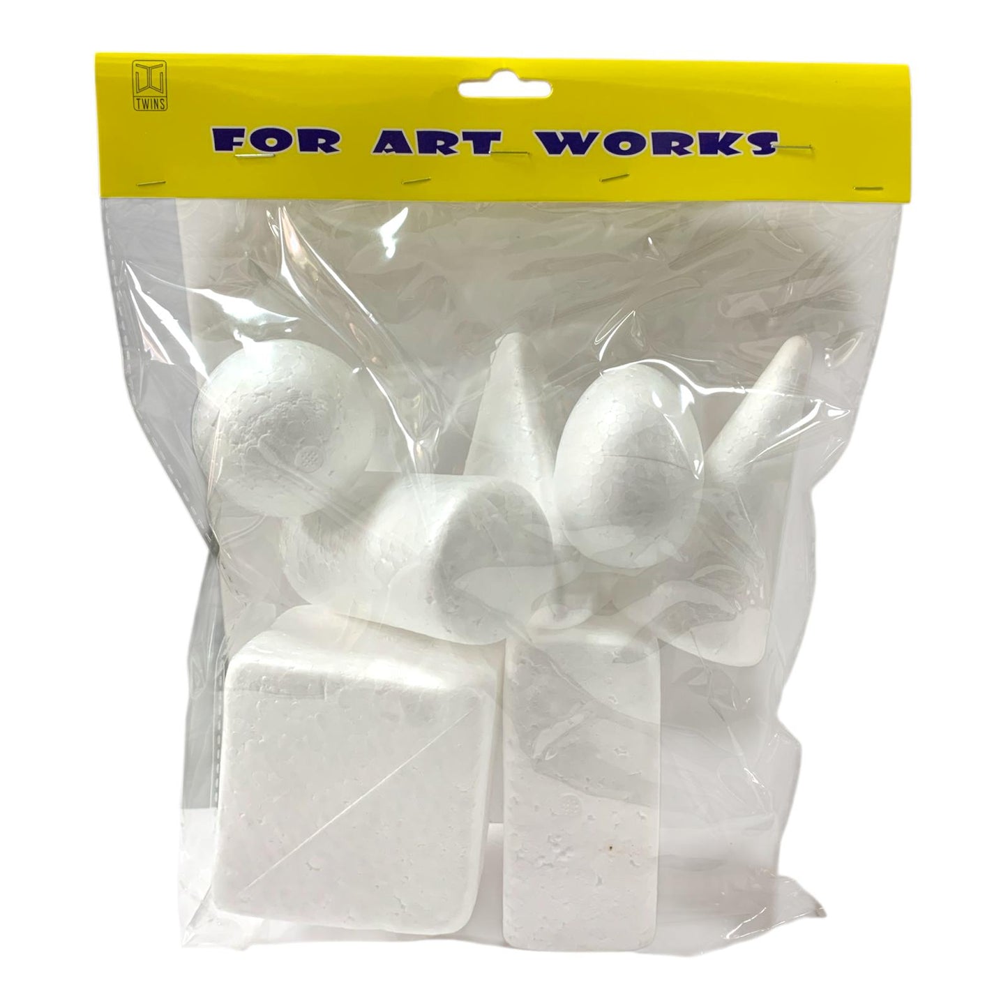 A&T Foam Geometric Shapes Small Size 7 Pcs || اشكال فلين اي اند تي هندسية صغير 7 حبة