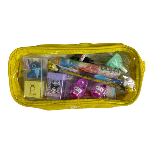 A&T Stationery Set 9 Pcs || مجموعة قرطاسية اي اند تي 9 حبة