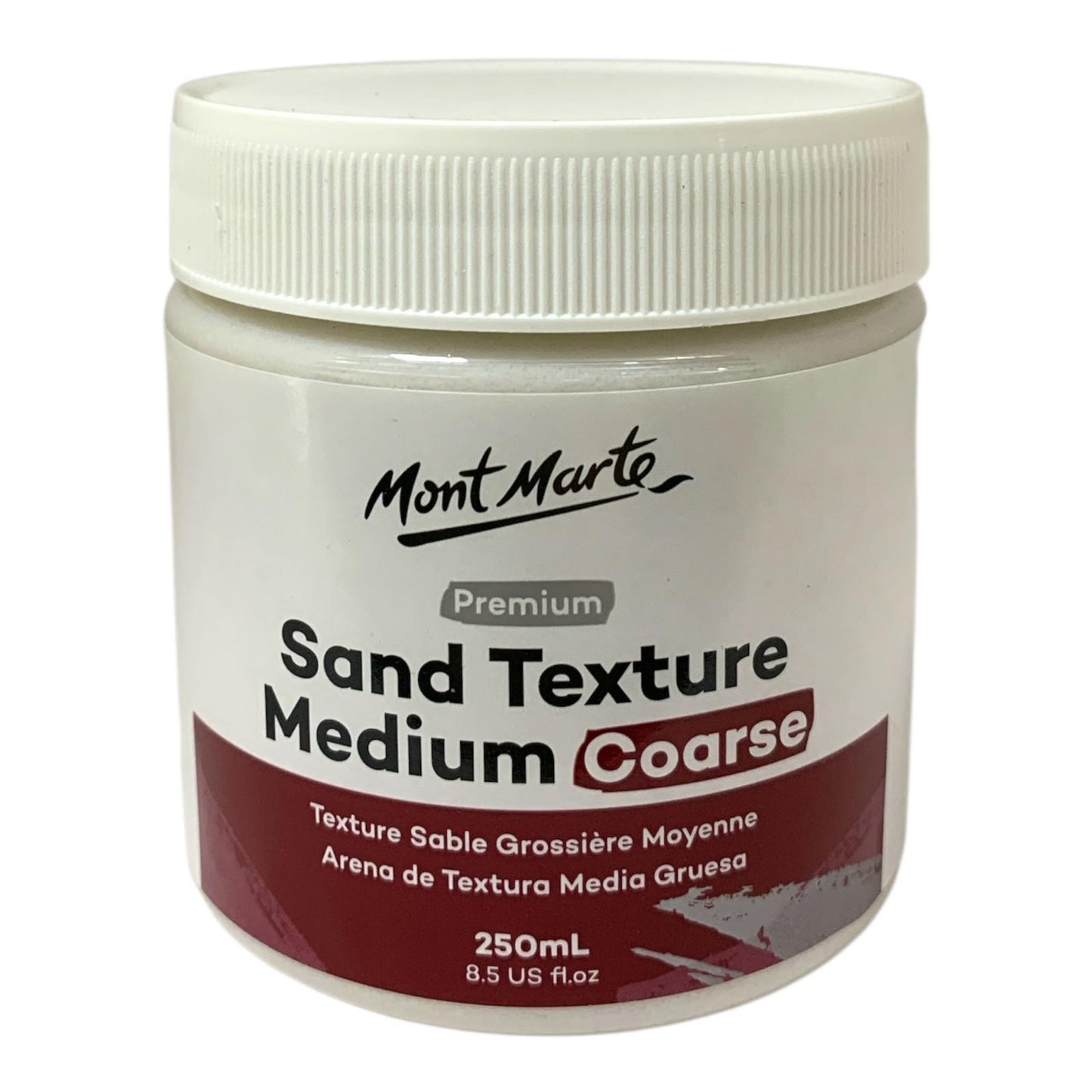 Mont Marte Sand Texture Medium Course 250 ml || مونت مارت وسيط رملي متوسط الخشونة
