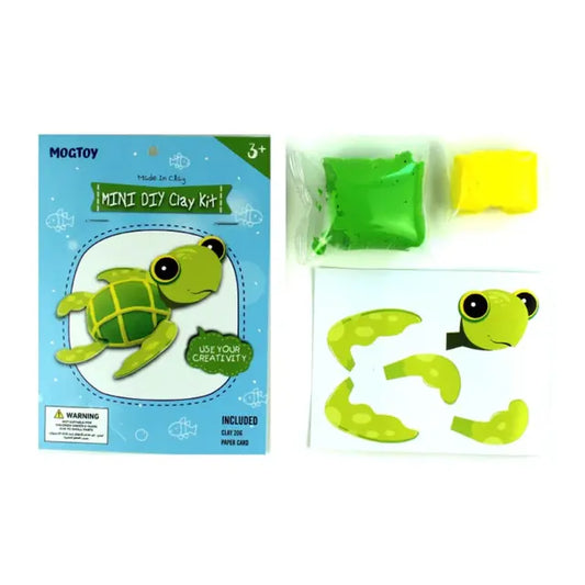 Mogtoy Turtle Mini Day Clay Set || موج توي مجموعة الصلصال ميني داي شكل سلحفاة