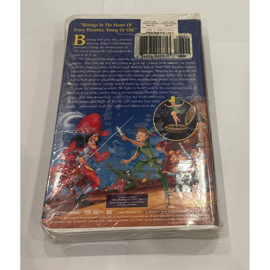 Disney VHS - Peter Pan Masterpiece || شريط ديزني VHS - بيتر بان ماستربيس
