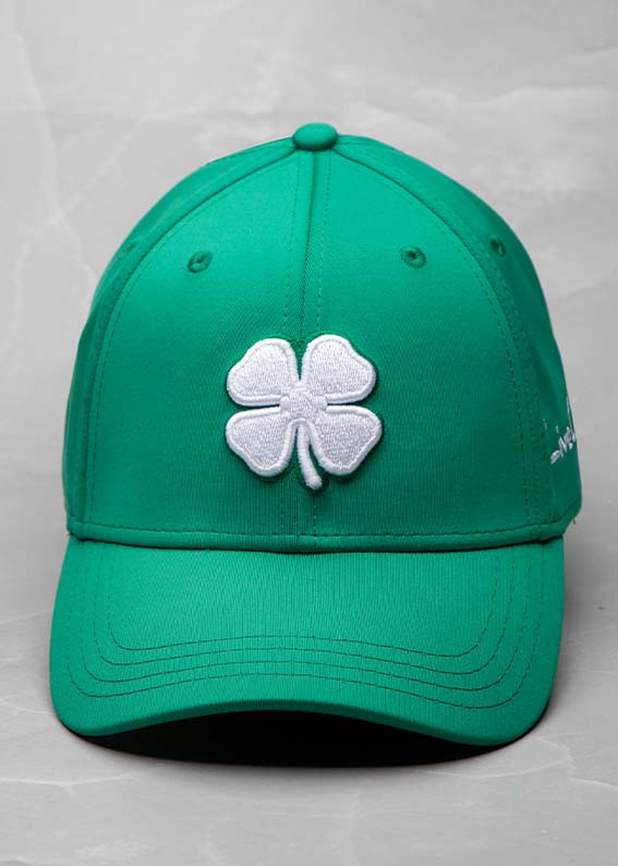 Premium Clover Hat 66 (Green-white) || كاب بلاك كلوفر #16