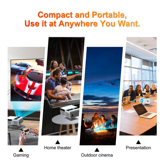 SMQ Projector X6 (360º rotation) || بروحكتر اس ام كيو بدوران ٣٦٠ درجة