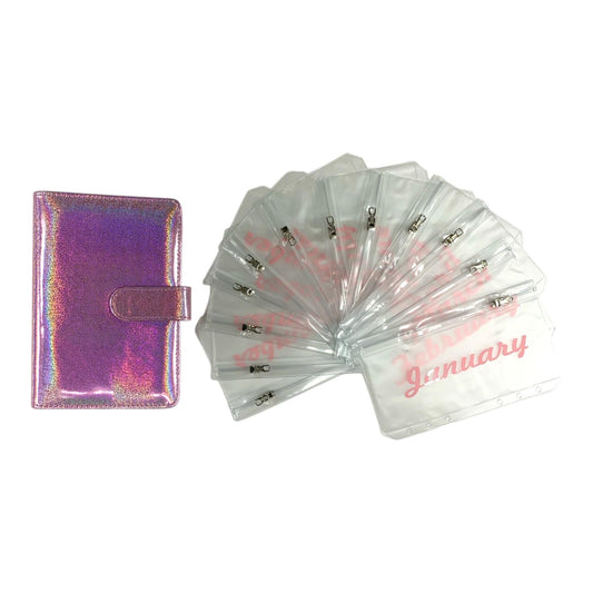 Money Portfolio Monthly Planner Assorted Colors || منظم فلوس شهري الوان متعددة