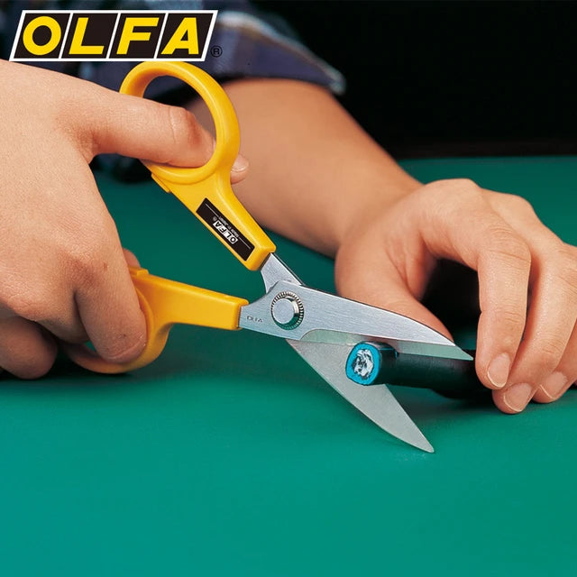 Olfa 7-Inch SCS-2 Serrated-Edge Stainless Steel Scissors || مقص اولفا ستيل مسنن ٧ انش