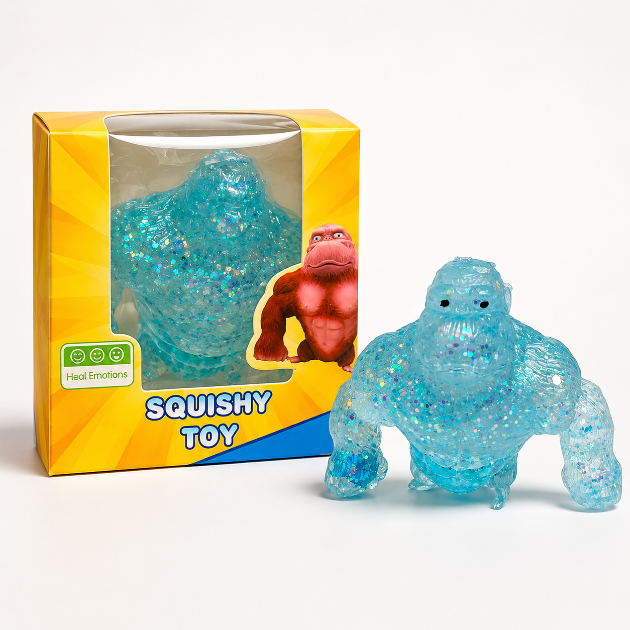 Blue Gorilla Squishy || سكوشي غوريلا ازرق