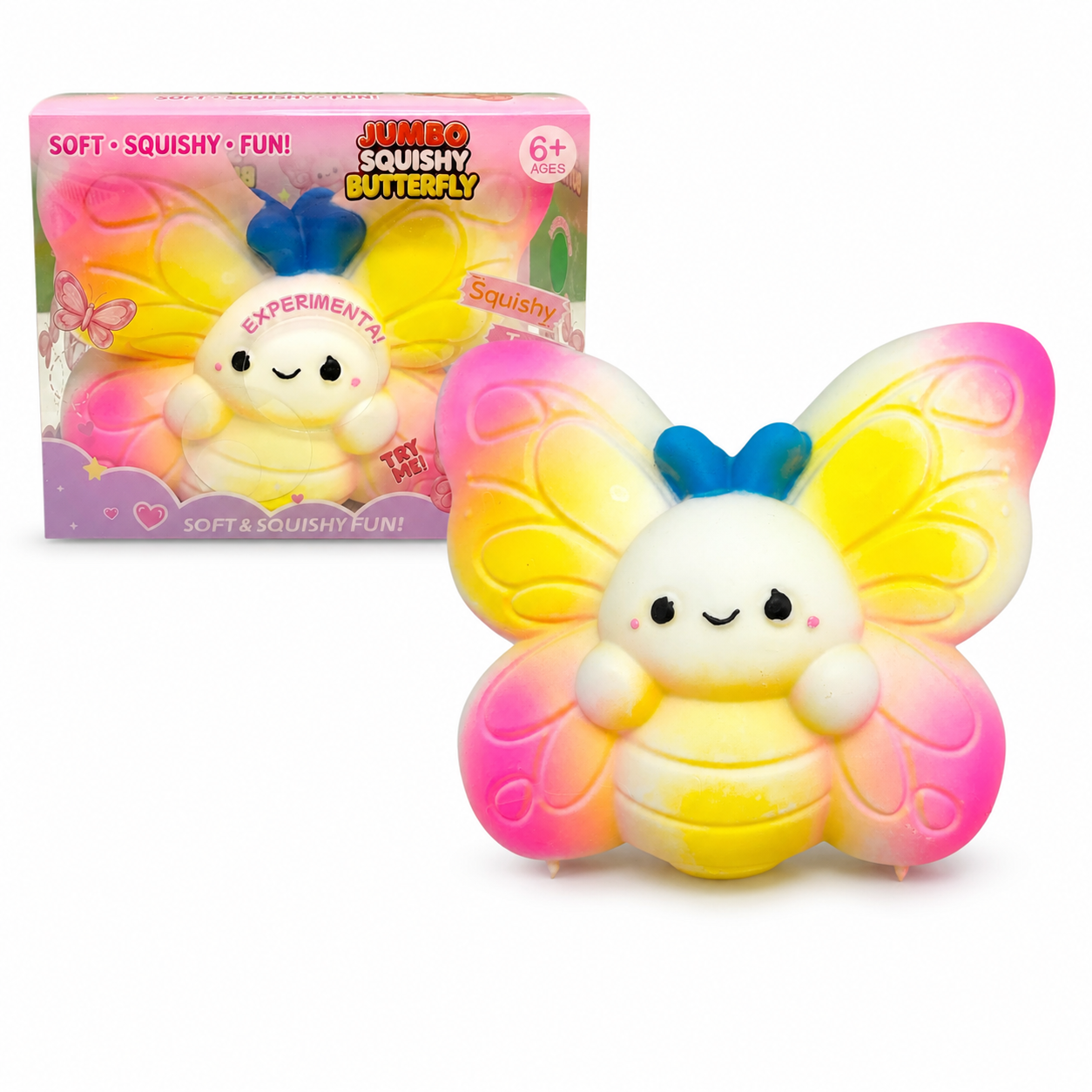 Jumbo Squishy Butterfly || جامبو سكوشي فراشة