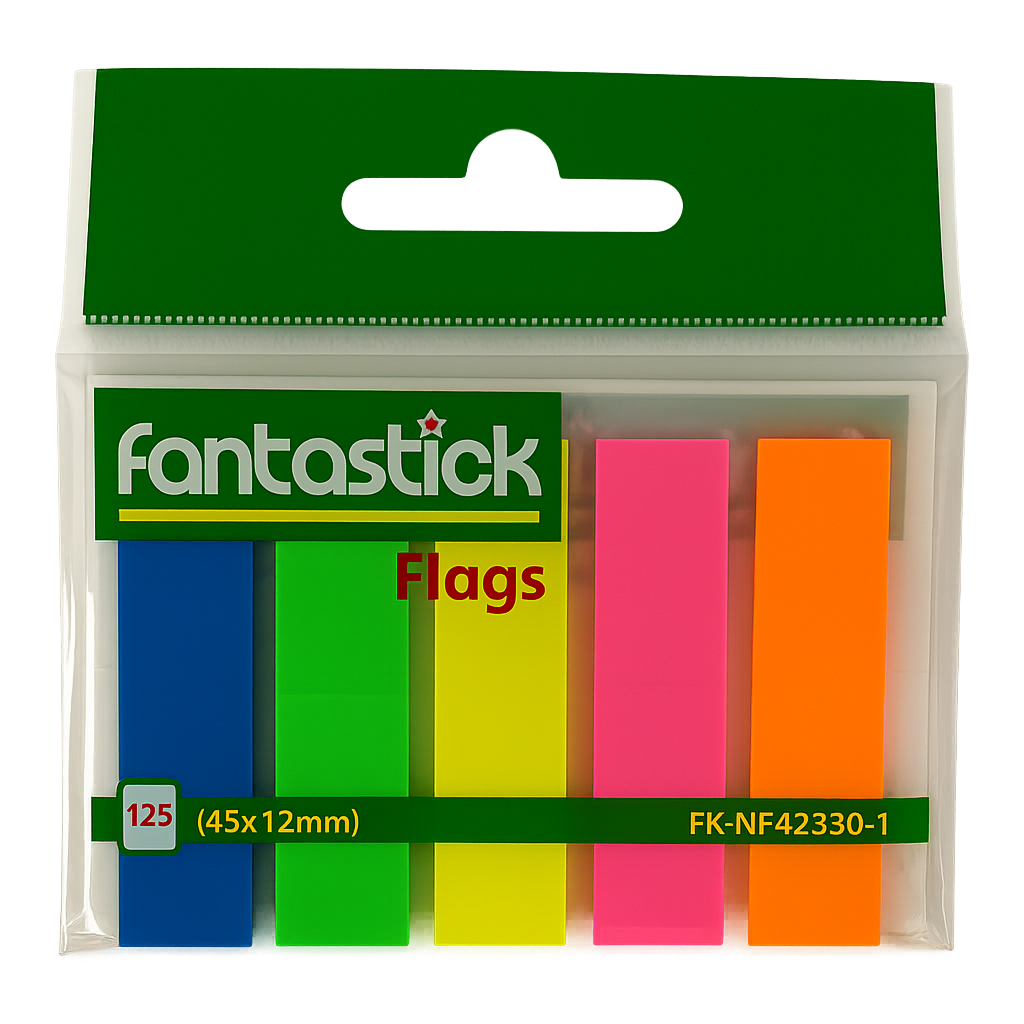 Fantastic Flags Sticker || ستيكي نوت ملون فانتاستيك