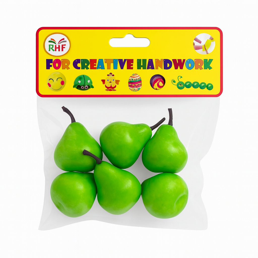 Foam Pack Green Pears || اشكال فلين اجاص اخضر