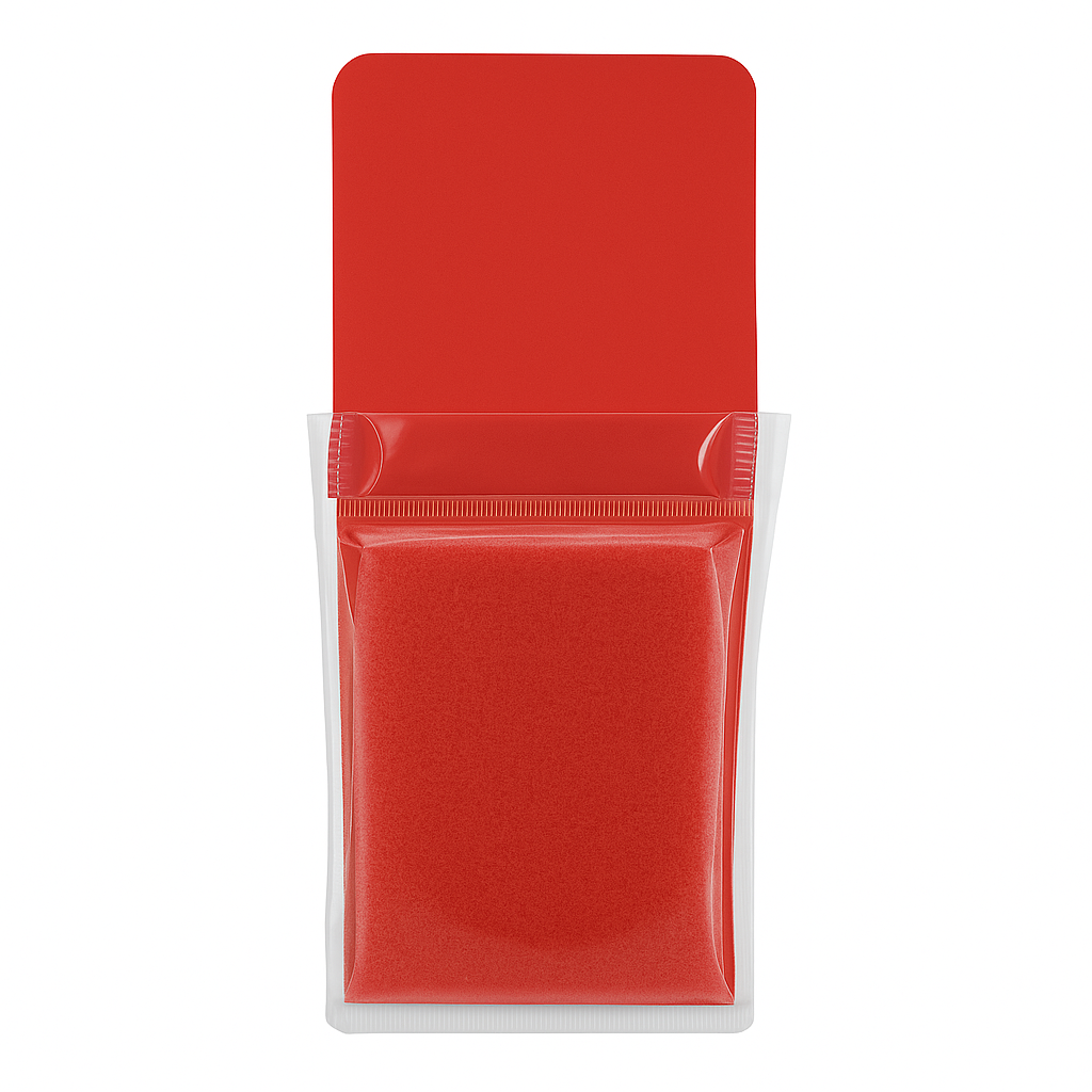 Whiteboard File with Magnet Red Color Size S || S ملف جيب بلاستيك مع مغناطيس للسبورة لون أحمر حجم