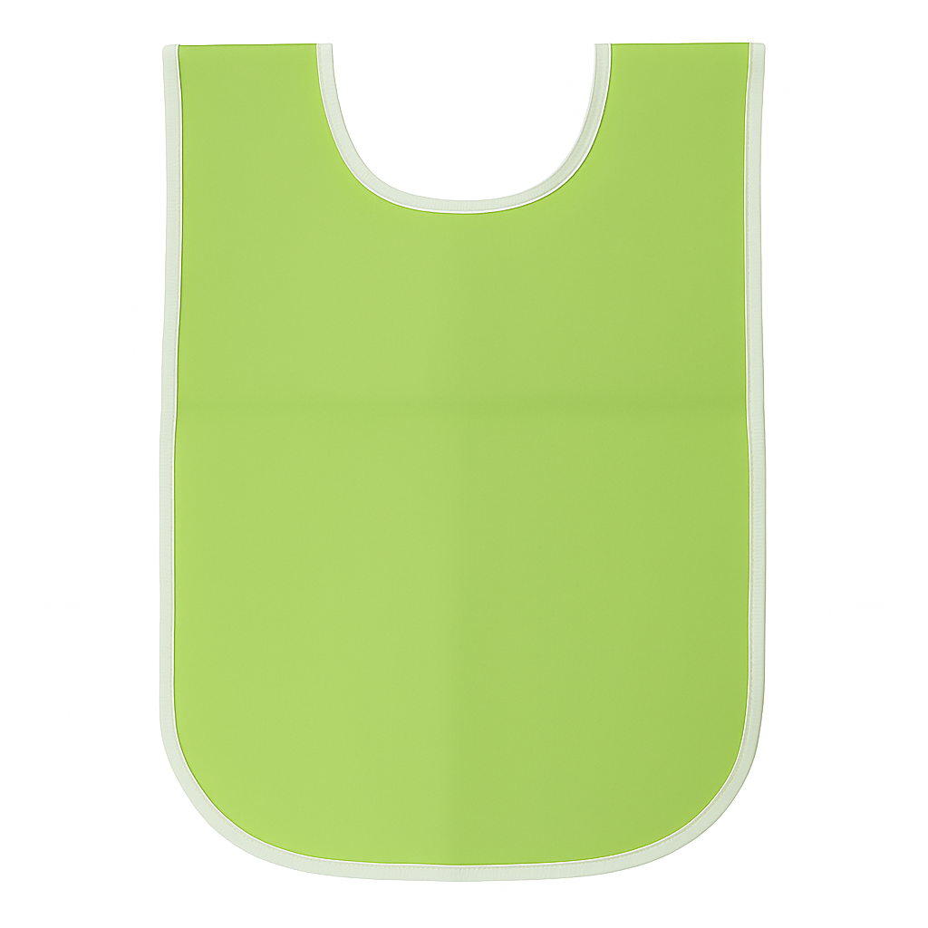 Light Green Sleeveless Apron for Kids || مريول صدرية رسم للاطفال لون أخضر فاتح