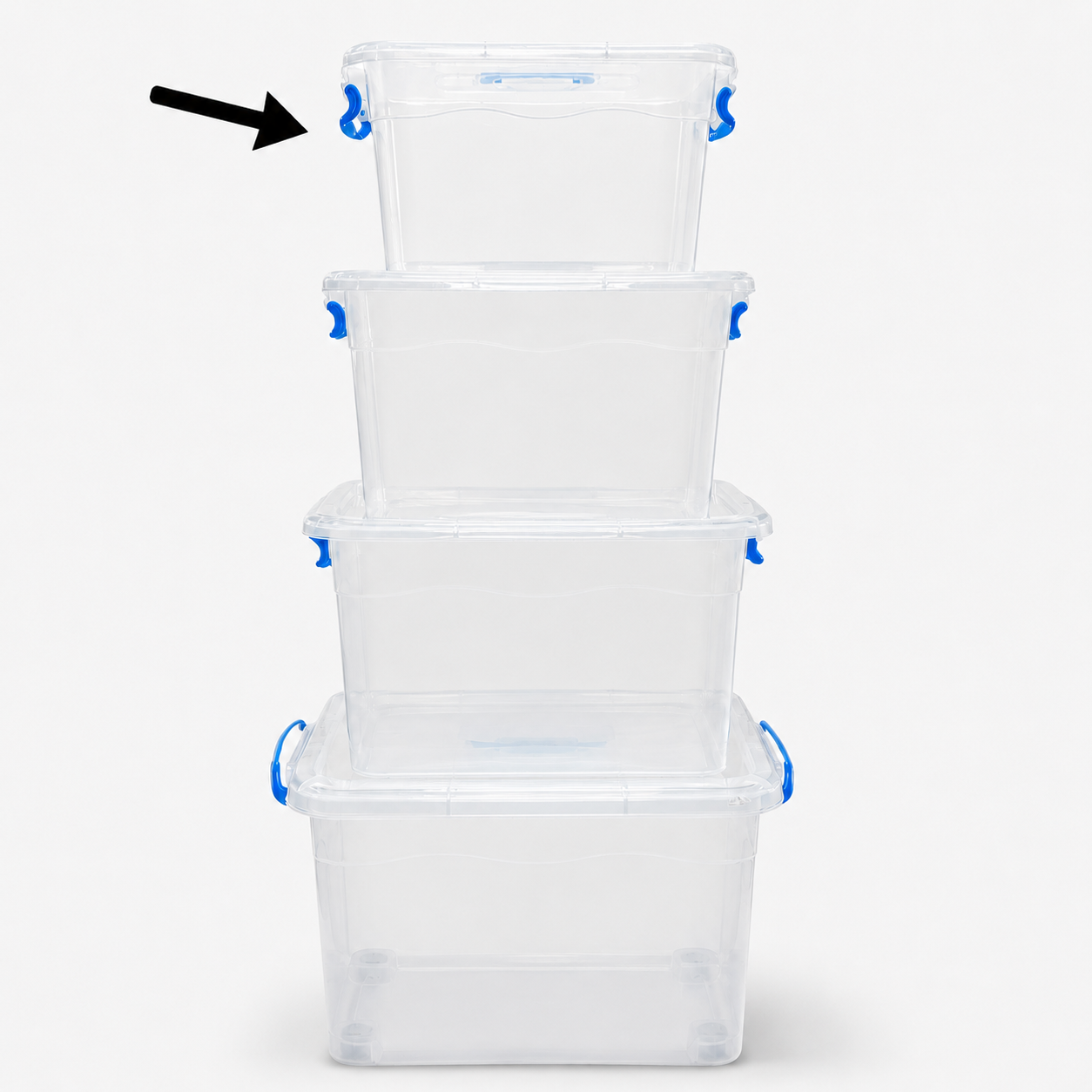Clear Samla Box 32*17 || بوكس شفاف للتخزين 32*17