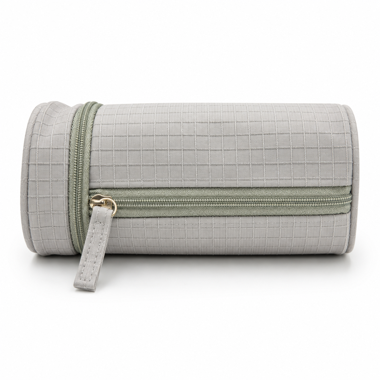 A&T Cylinder Pencil Pouch 2 Zipper #1 || مقلمة اسطوانية 2 سحاب #1