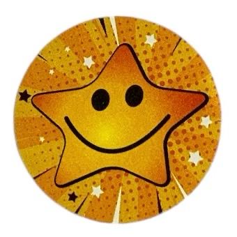 A&T Stars Encouragement Stickers 500 Pcs || رول ستيكرات تشجيعية نجوم ٥٠٠ حبة