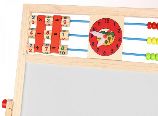 Multifunctional Double Sided Drawing Board || لوحة وجهين بلاك بورد و وايت بورد