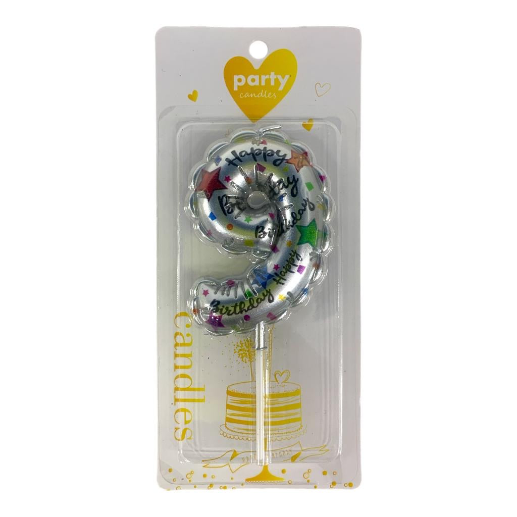 Balloon Shaped Candles|| شمعة عيدميلاد شكل بالون