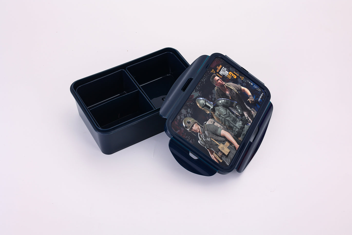 PUBG Lunch Box 3Pc set || لانش بوكس مقسم 3 اقسام ببجي