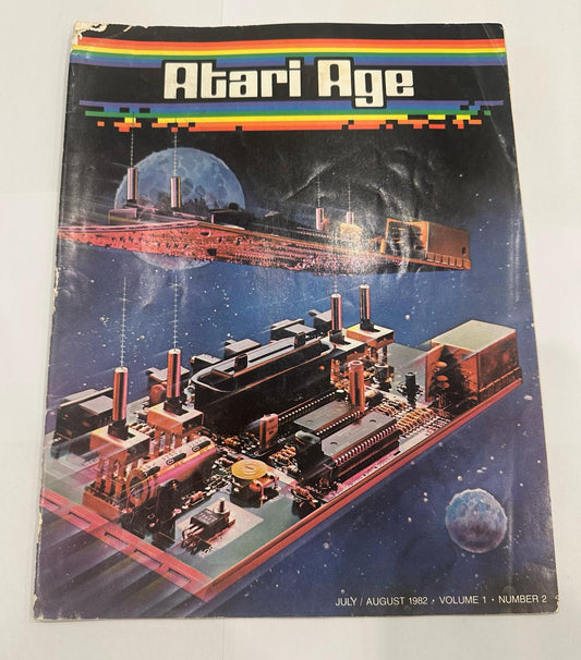 Atari Magazines 3 Pcs issues 2,4,5 years 1982,1983 || مجموعة من ثلاث نسخ لمجلة اتاري الاعداد ٢و ٤ و ٥ لسنة -١٩٨٢ و ١٩٨٣