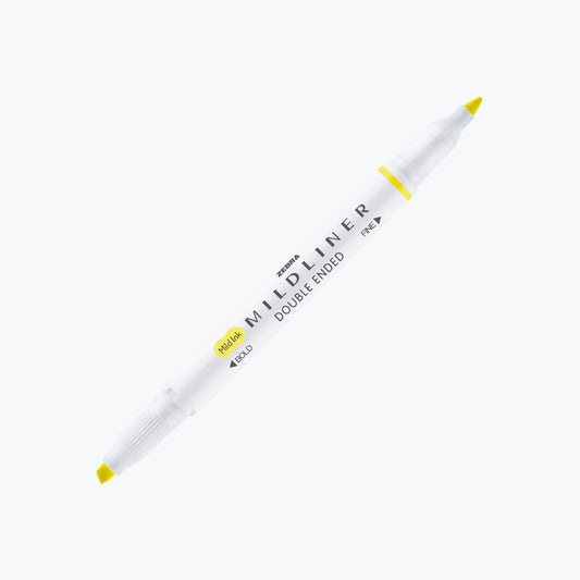 Zebra Mildliner Highlighter Markers Mild Colors Twin Tip || اقلام زيبرا ميدلاينر هايلايتر ٥ لون اساسي براسين