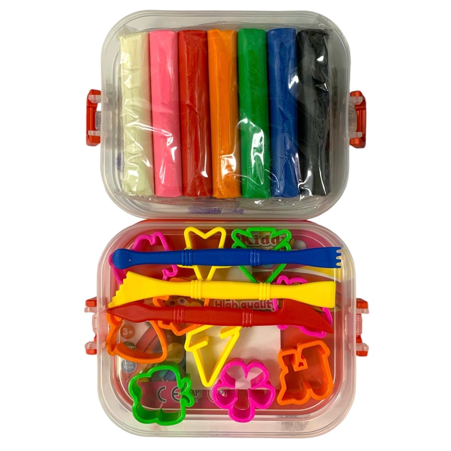 Kiddy Clay Play Dough 7 Colors || طين صلصال ٧ لون كيدي كلاي