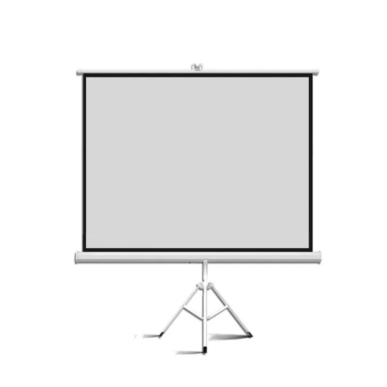 SMQ Tripod screen projector size 150c x150c || شاشة عرض بروجكتور مع ستاند مقاس ١٥٠*١٥٠ سم