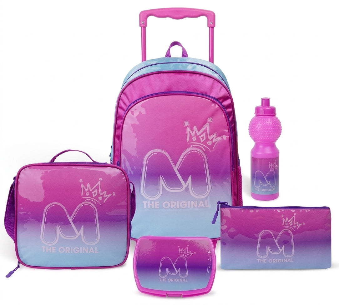 MOTTO CBPC6 5IN1 TROLLEY BOX SET 16" || طقم شنطة تروللي MOTTO CBPC6 5 في 1، 16 إنش