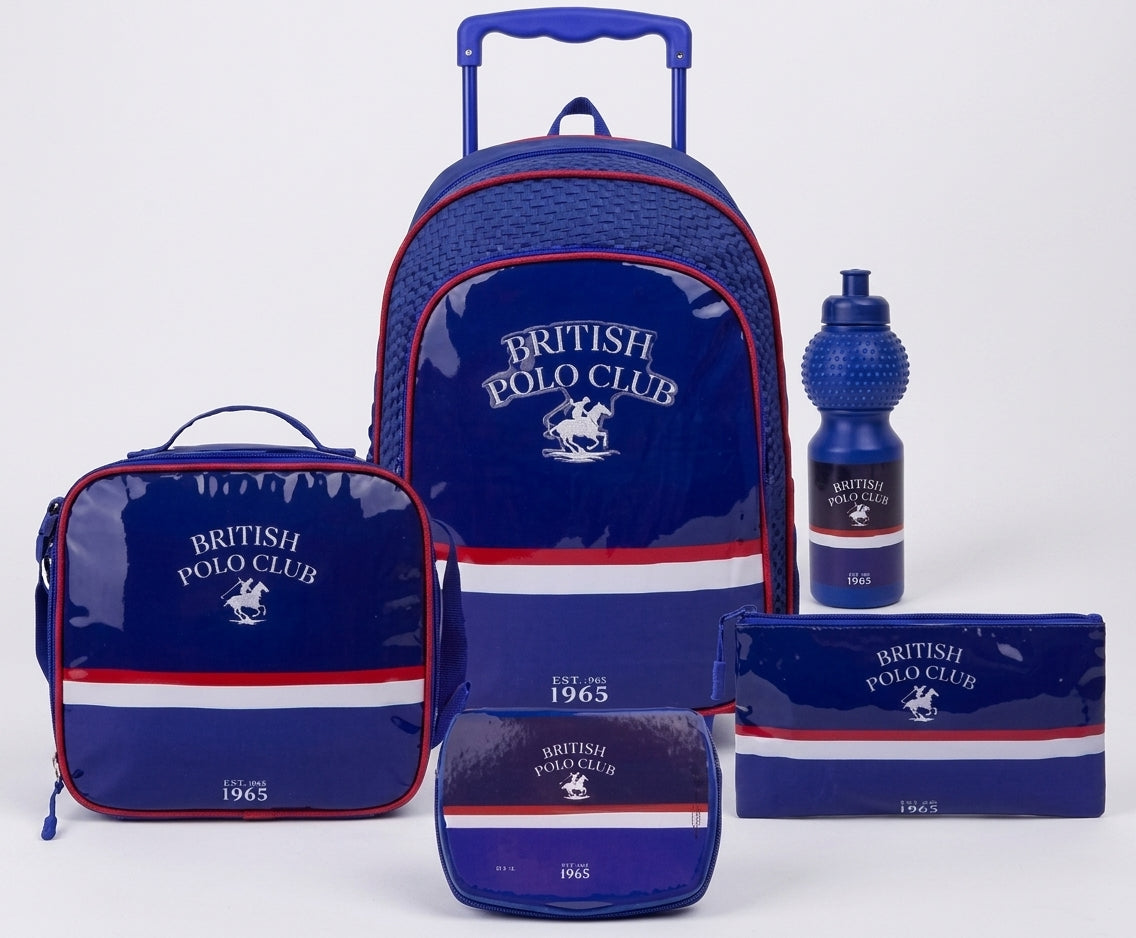 British Polo Club CBPC1 5IN1 TROLLEY BOX SET 16" || طقم شنطة تروللي بوبو كلوب 5 في 1، 16 إنش