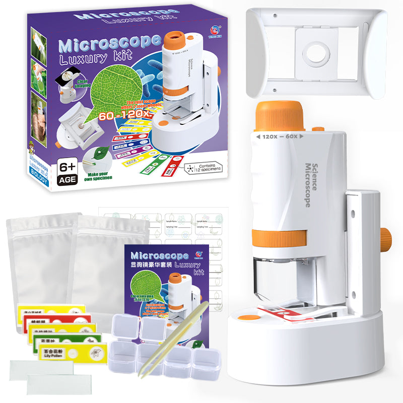 Microscope Luxury Model Scientific Toy Set || لعبة علمية مجموعة المجهر ميكروسكوب