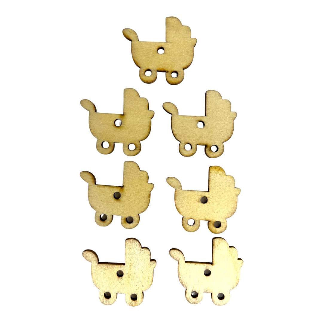 Baby Cart Wood Art || خشبيات ورق عربانة الاطفال