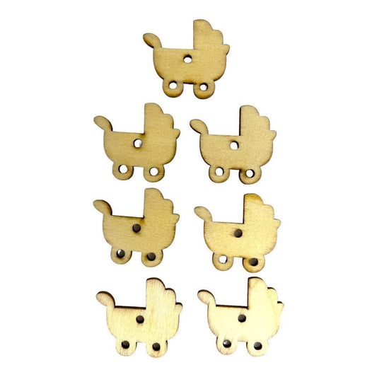 Baby Cart Wood Art || خشبيات ورق عربانة الاطفال