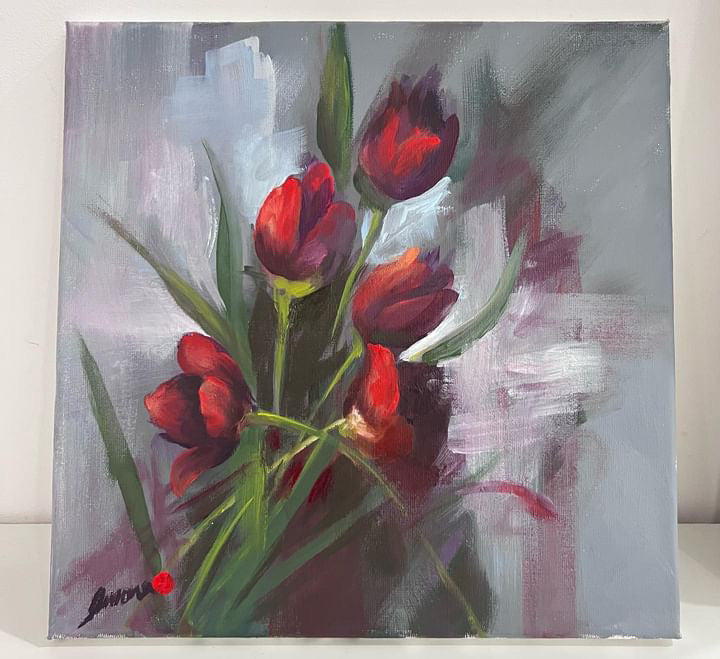 شيء من التوليب