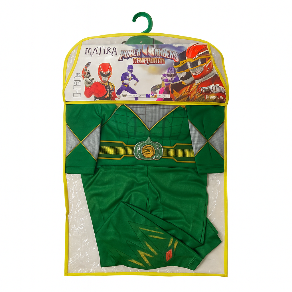 Kids Costume Power Ranger Green || لبس اطفال بور رينجرز الاخضر