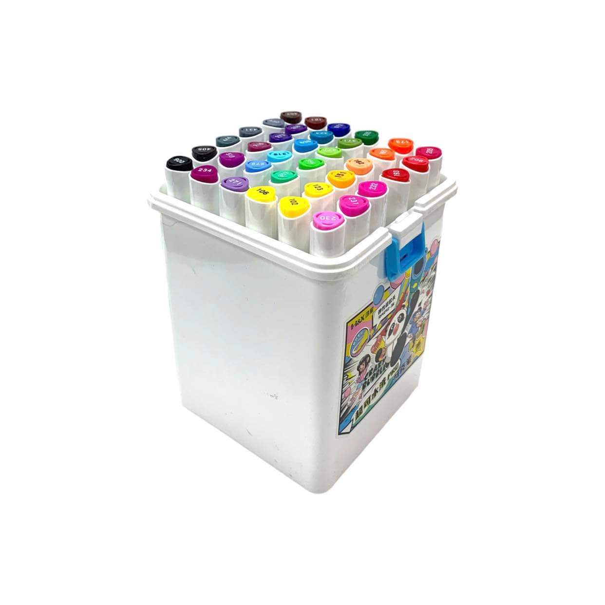 A&T Crazy Bubble Panda Sketch Marker 36 Colors || الوان سكيتش ماركرز باندا ٣٦ لون