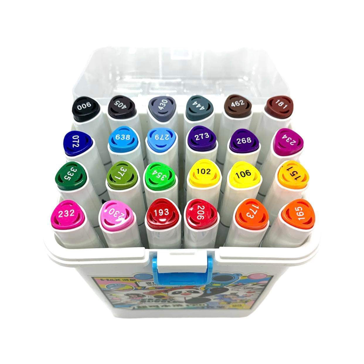 A&T Crazy Bubble Panda Sketch Marker 24 Colors || الوان سكيتش ماركرز باندا ٢٤ لون