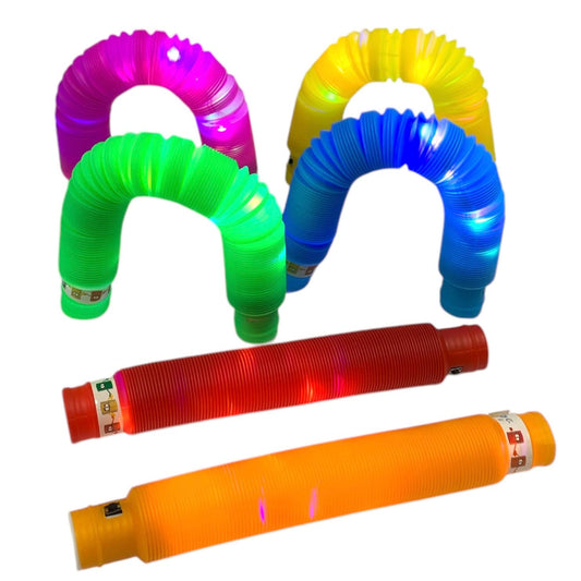 Light Up Pop Pipes 6 Colors || لعبة الأسطوانة المضيئة ٦ لون