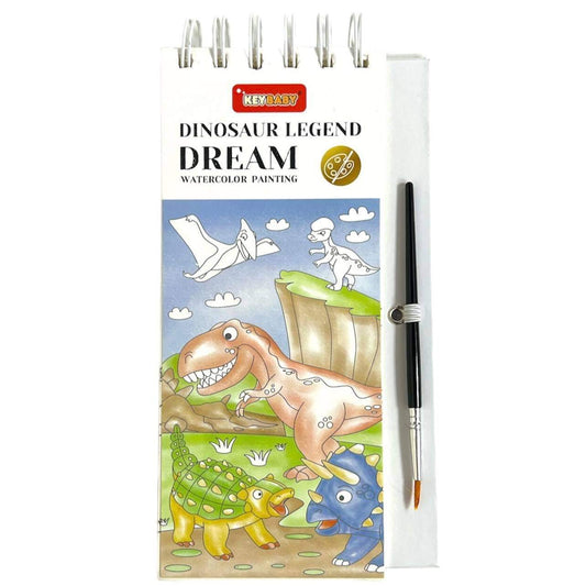 Dream Watercolor Painting Dinsosaur Legend || مجموعة رسمات تلوين مائي الديناصورات