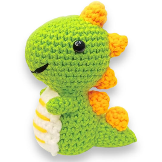 Dinosaur Crochet Package with Turorial || مجموعة كروشيه مع فيديو توضيحي شكل ديناصور