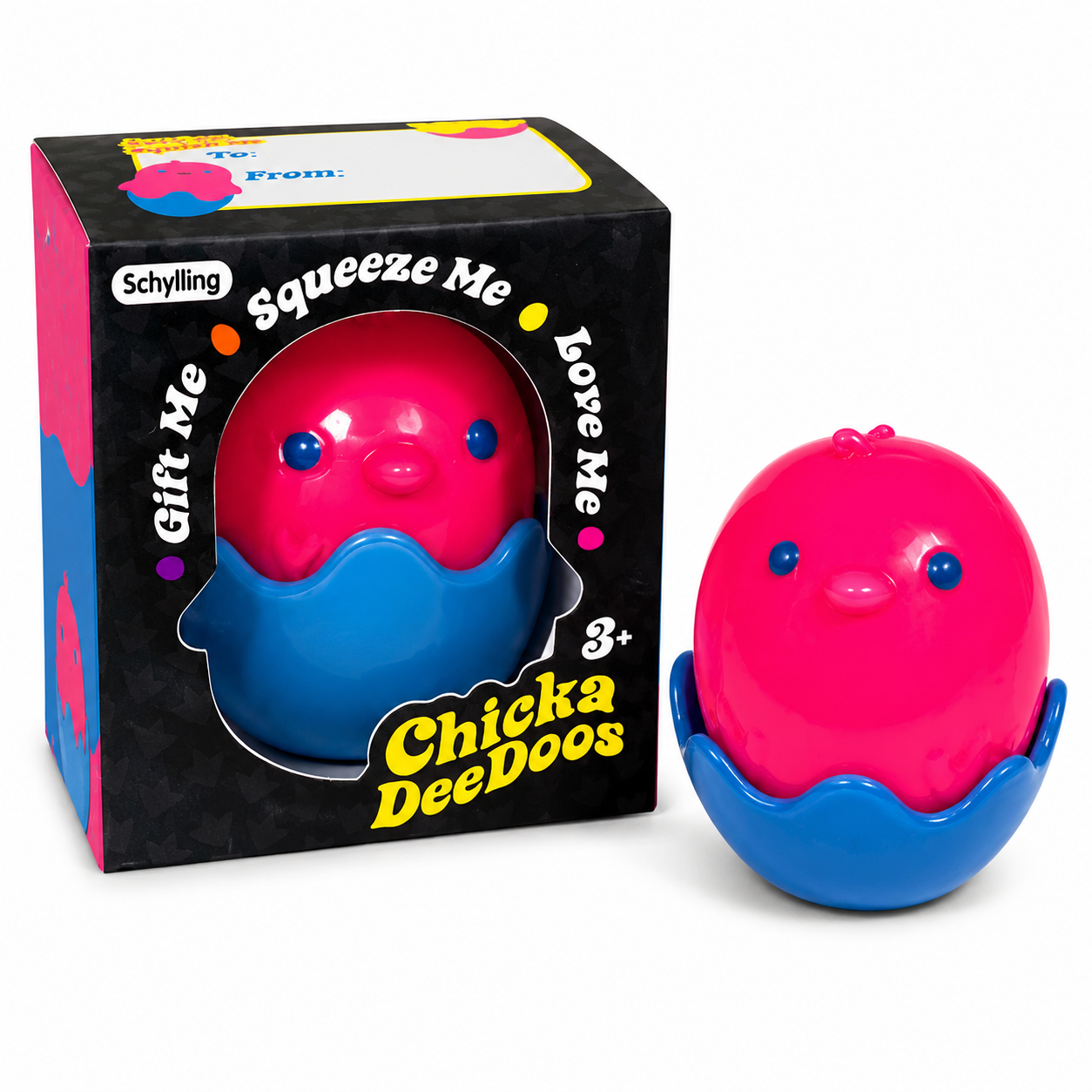 Needoh Chicka Deedoos Red || نيدو سكوشي كتاكيت احمر