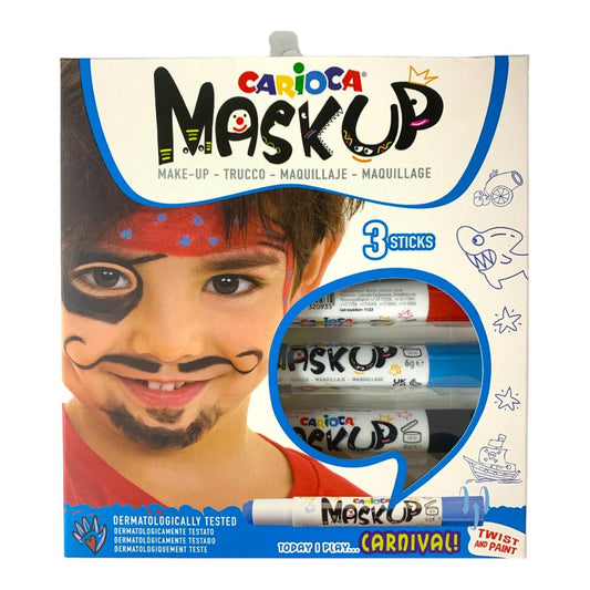 Carioca Mask Up Face Paint Carnival Theme || الوان وجه كاريوكا ثيم الكرنفال