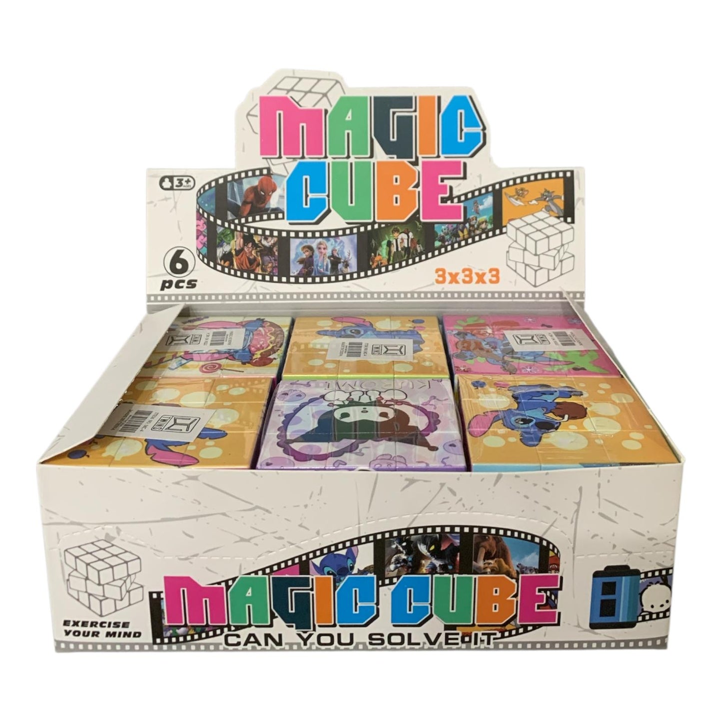 Stitch Rubiks Cube Assorted Models || مكعب روبيكس ستيتش اشكال متنوعة