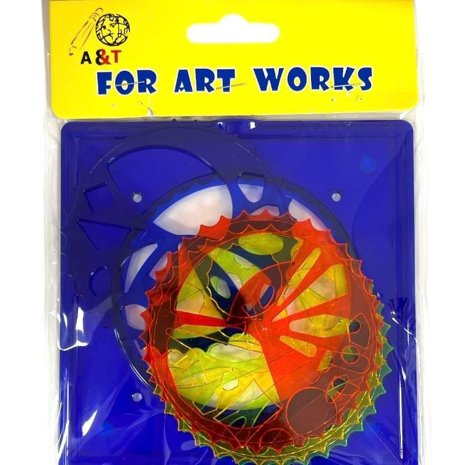 Spiral Ruler Toy 5 pcs || مسطرة فنية حلزونية للاطفال