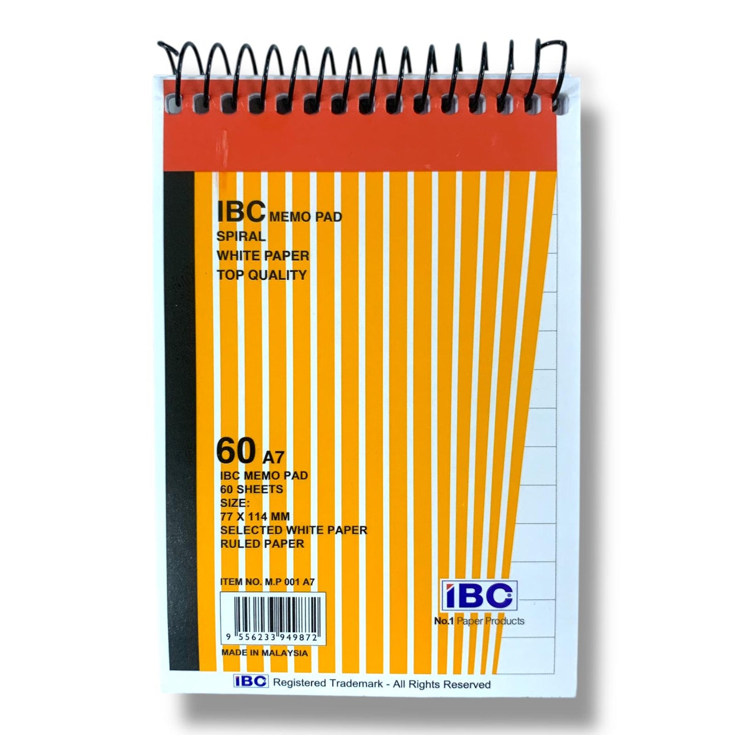 IBC Memo Note Pad A7 Size 60 Pages || نوت اي بي سي حجم اي ٧ عدد ٦٠ ورقة