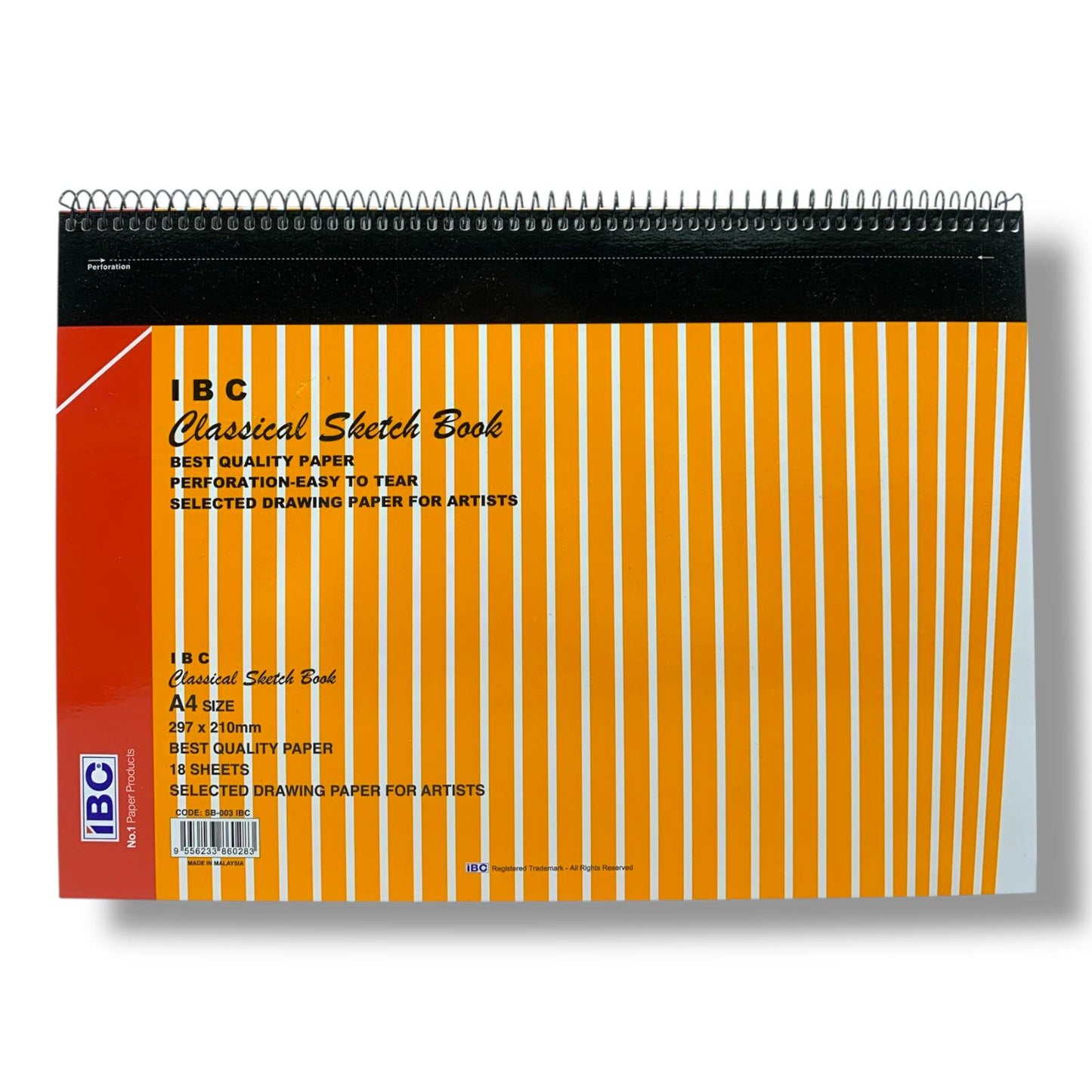 IBC Classical Sketch Book A4 Size || كراسة رسم سكتش بوك اي بي سي حجم اي فور